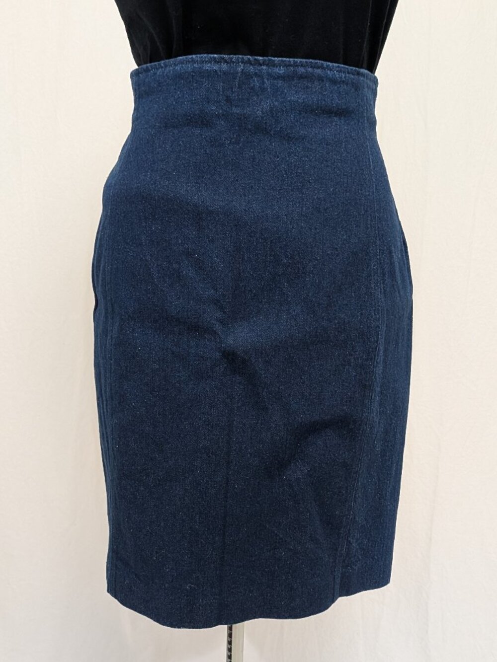 Dark Denim Pencil Skirt, size 14